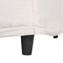 Sofá 2 Plazas Beige Dm-Tejido Salón 158 X 102 X 77 cm