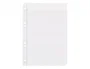 Liderpapel Recambio Cuarto 100 Hojas 60g Horizontal con Margen y 6 Taladros