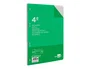 Liderpapel Recambio Cuarto 100 Hojas 60gr Horizontal con Margen 6 Taladros