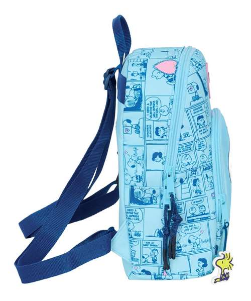 Mochila Casual Snoopy Love Azul claro 25 x 30 x 13 cm