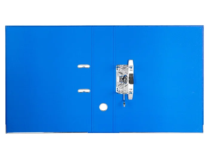 Liderpapel Archivador Folio 2 Anillas Mecanismo de Palanca 75mm Azul