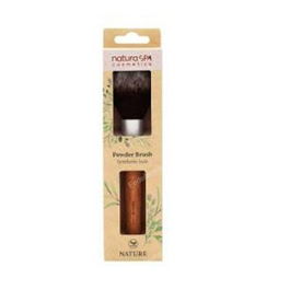 NATURASPA Brocha Maquillaje Polvo Larga 18 Cm Fibras Sintéticas Hipoalergénicas