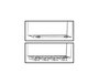 Emuca Soporte para copas para muebles de 4 líneas, longitud 280mm, Acero, Cromado