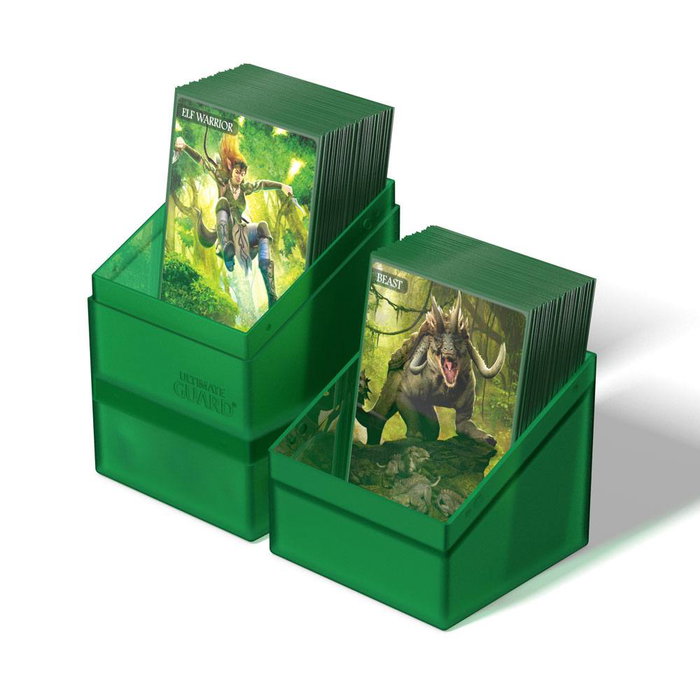 Ultimate Guard Boulder'n'Tray 100+ - Emerald Ultimate Guard Boulder'n'Tray 100+ - Emerald