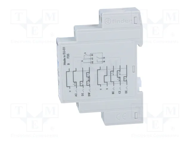 FINDER Relé de tiempo Serie 80, 24-240V AC/DC, SPDT FINDER Relé de tiempo Serie 80, 24-240V AC/DC, SPDT