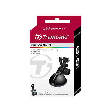 Transcend TS-DPM1 Suction Mount for DrivePro 200 - Soporte ventosa para cámaras de coche Negro