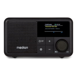Medion LIFE® S66822 Radio Portátil DAB+ Negro