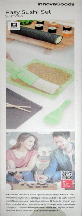 Innovagoods Suzooka Set de 3 Piezas para Sushi Innovagoods Suzooka Set de 3 Piezas para Sushi