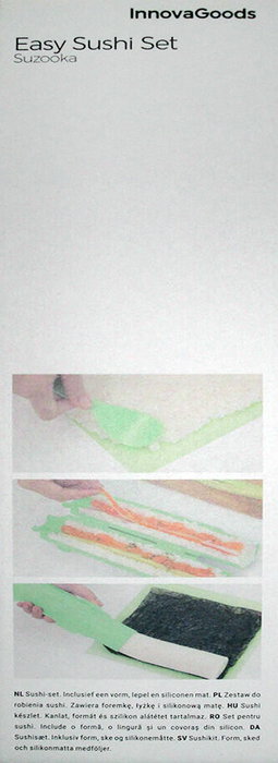 Innovagoods Suzooka Set de 3 Piezas para Sushi Innovagoods Suzooka Set de 3 Piezas para Sushi