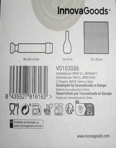 Innovagoods Suzooka Set de 3 Piezas para Sushi Innovagoods Suzooka Set de 3 Piezas para Sushi
