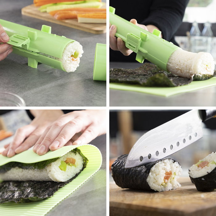 Innovagoods Suzooka Set de 3 Piezas para Sushi Innovagoods Suzooka Set de 3 Piezas para Sushi