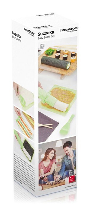 Innovagoods Suzooka Set de 3 Piezas para Sushi Innovagoods Suzooka Set de 3 Piezas para Sushi