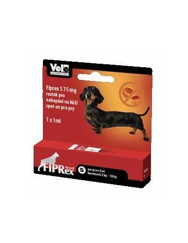 Chemical Fiprex S 75 mg Pipeta Antiparasitario para Perros y Gatos