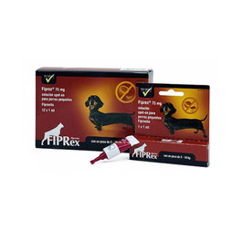 Chemical Fiprex S 75 mg Pipeta Antiparasitario para Perros y Gatos