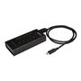 StarTech.com Hub USB-C HB30C5A2CST de 7 Puertos (5x USB-A + 2x USB-C) USB 3.2 Gen 1 5Gbps - Alimentado - Carga BC 1.2 - Caja Metálica