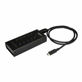 Startech Hub USB 3.0 7 Puertos - 5x USB-A 2x USB-C para Expansión de Conexiones y Carga