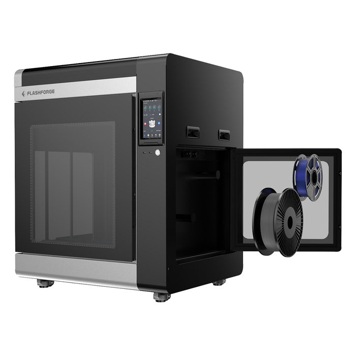 Flashforge Creator 4A Impresora 3D, WiFi/Ethernet, Ventana de Visión, Área de Impresión 400 x 350 x 500 mm, Pantalla Táctil 7", Consumo 2320W