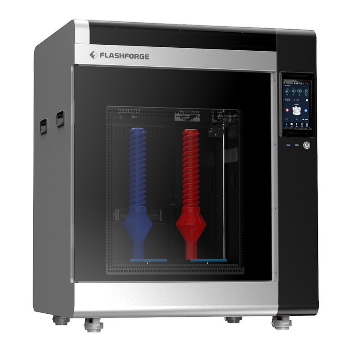 Flashforge Creator 4A Impresora 3D, WiFi/Ethernet, Ventana de Visión, Área de Impresión 400 x 350 x 500 mm, Pantalla Táctil 7", Consumo 2320W