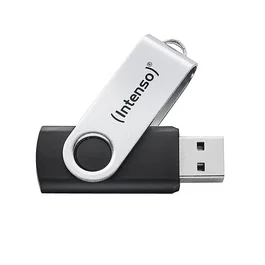Intego office line 32 gb, usb stick silver/black, usb-a 3.2 3543480