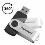 Intenso Office Line 32 GB USB Stick 3.2 Plata y Negro