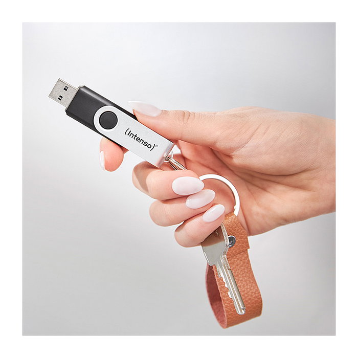 Intenso Office Line 32 GB USB Stick 3.2 Plata y Negro
