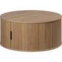 Trendteam Mesa de Centro Redonda MDF Roble Essential 80 cm RON234311451