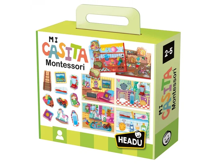 Headu Mi Casita Montessori Juego Didáctico