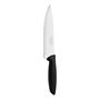 Tramontina Cuchillo Chef Plenus Negro 180 mm Acero Inoxidable