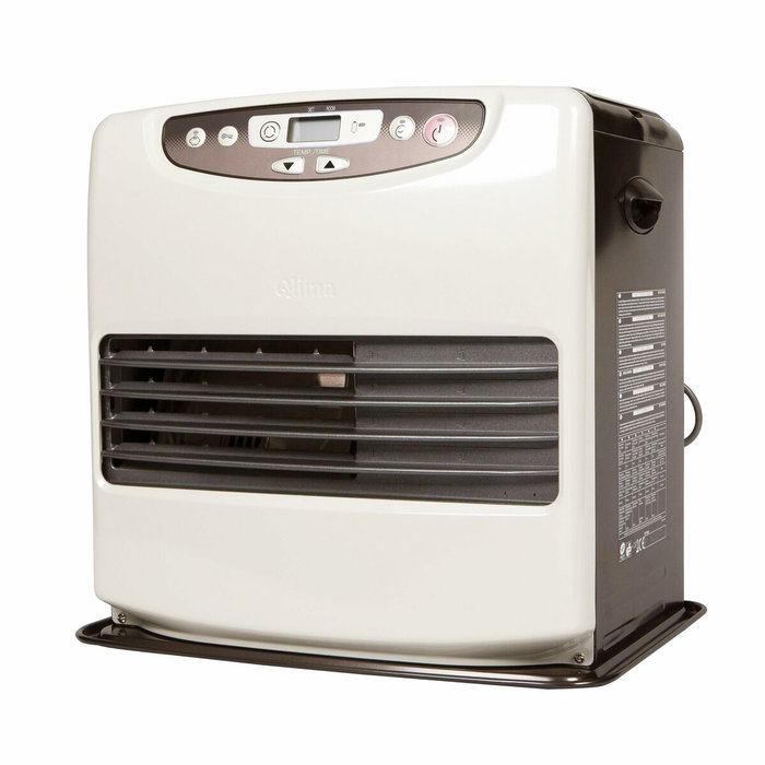 Qlima Estufa de gasóleo electrónica SRE 9046C2 Blanco y negro