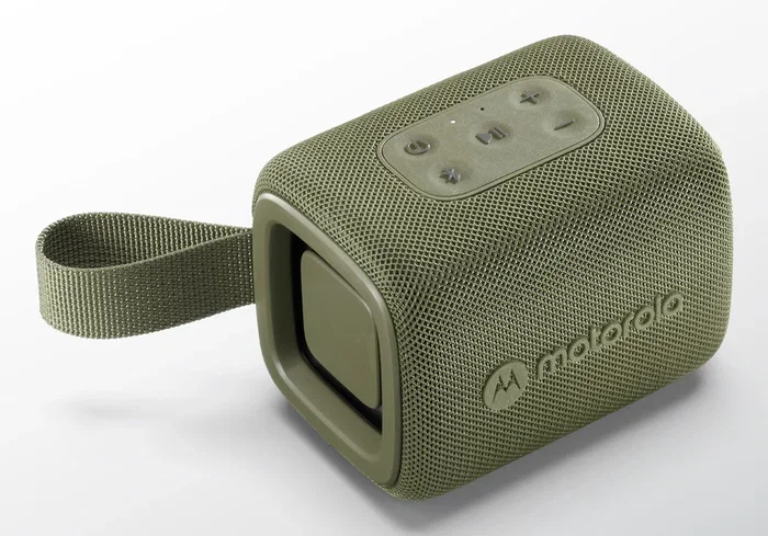 Motorola ROKR 300 Altavoz Bluetooth Portátil, 7 W, Resistente Agua Polvo IP67, Batería 12 Horas, Color Verde