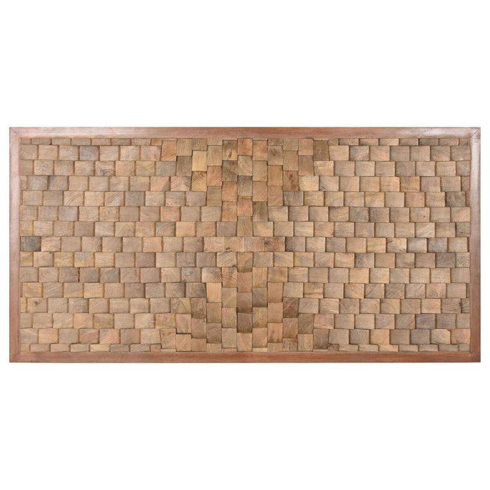 DKD Home Decor Cabecero Cama Moderno Natural 180 x 90 x 5 cm DKD Home Decor Cabecero Cama Moderno Natural 180 x 90 x 5 cm