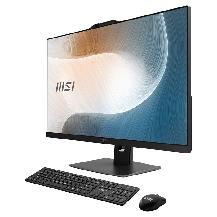 MSI PC Todo en Uno Modern AM242P 1M-1848AT: Intel Core 3 100U, 23.8 pulgadas Full HD IPS, 8GB RAM DDR5, SSD 256GB NVMe M.2, WiFi 6E, Windows 11 Pro