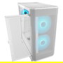 Cougar CGR-5YA6W-RGB Caja Midi Tower Blanco Airface para Gaming con ARGB, Ventana Lateral de Cristal Templado, 2 Ventiladores 180mm, 7 Ranuras, ATX/EATX/microATX/Mini-ITX
