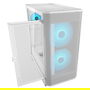 Cougar Airface FLO Midi-Tower ATX, Blanco, Ventilador ARGB Frontal