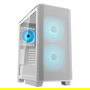 Cougar Airface FLO Midi-Tower ATX, Blanco, Ventilador ARGB Frontal