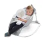 Ingenuity Hamaca Giratoria Automática Cuddle Lamb Asiento Mecedor para Bebé con 3 Posiciones, 12 Melodías y Vibraciones