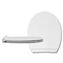 Asiento de inodoro CEDO Slim blanco 46x38.3x4.9cm