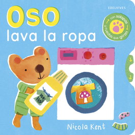 EDELVIVES, Oso lava la ropa - Nicola Kent