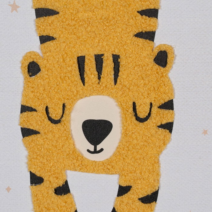 Cuadro Impresión Felinos 2/M Decoración 30 X 1,80 X 40 cm (Set de 2)
