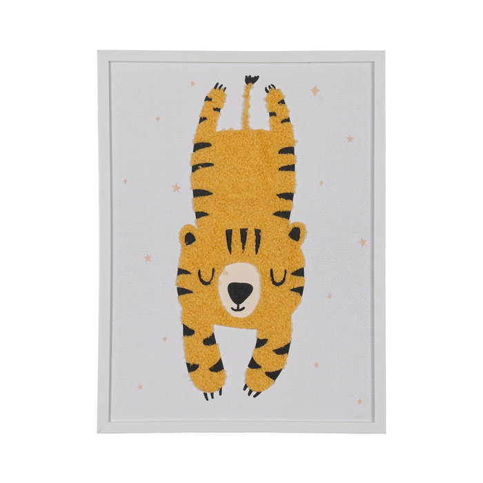 Cuadro Impresión Felinos 2/M Decoración 30 X 1,80 X 40 cm (Set de 2)