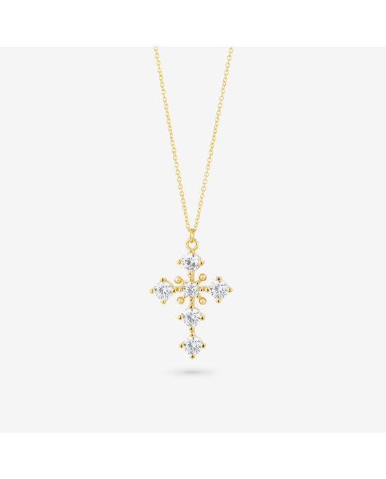 Radiant Collar L Gold Cruz Piedras color FANTASY Dorado Radiant Collar L Gold Cruz Piedras color FANTASY Dorado