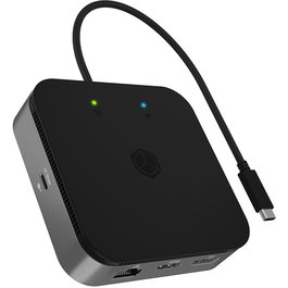 ICY BOX IB-DK408-C41 Docking Station USB4 Thunderbolt 4 7 en 1 con 60W Power Delivery, Ethernet y HDMI 2.1