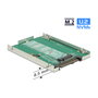 DeLOCK 62710 Convertidor U.2 SFF-8639 a M.2 NVMe Key M