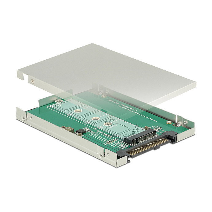 DeLOCK 62710 Convertidor de 2.5" U.2 SFF-8639 a M.2 NVMe Key M DeLOCK 62710 Convertidor de 2.5" U.2 SFF-8639 a M.2 NVMe Key M