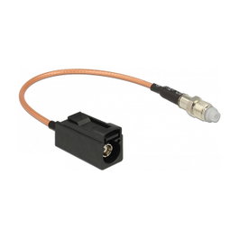 DeLOCK 89680 Cable de antena coaxial FAKRA A hembra a FME hembra RG-316 20 cm