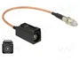 DeLOCK 89680 Cable coaxial FAKRA A hembra a FME hembra RG-316 0,2 m