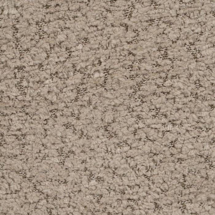 Ixia Pack de 2 Pufs Beige-marrón Tejido 40 x 40 x 48 cm