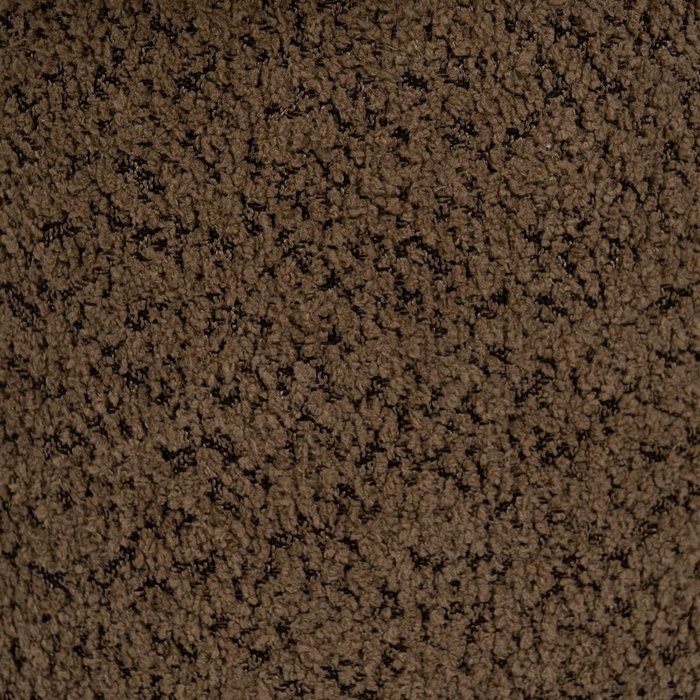 Ixia Pack de 2 Pufs Beige-marrón Tejido 40 x 40 x 48 cm