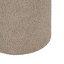Ixia Pack de 2 Pufs Beige-marrón Tejido 40 x 40 x 48 cm