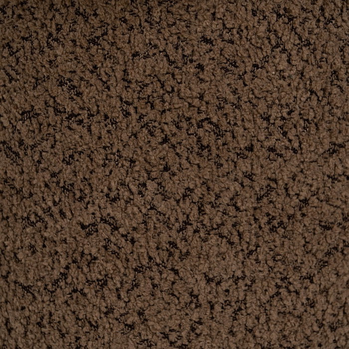 S/2 Puf Beige-Marrón Tejido 40 X 40 X 48 cm